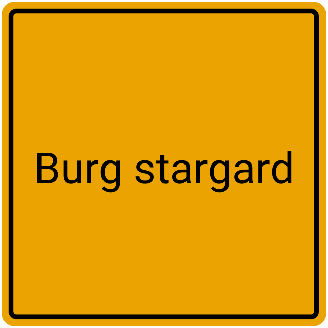 Meldebestätigung Burg Stargard